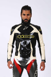 Rubber Latex Racing Jacket