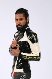 Rubber Latex Racing Jacket
