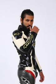 Rubber Latex Racing Jacket