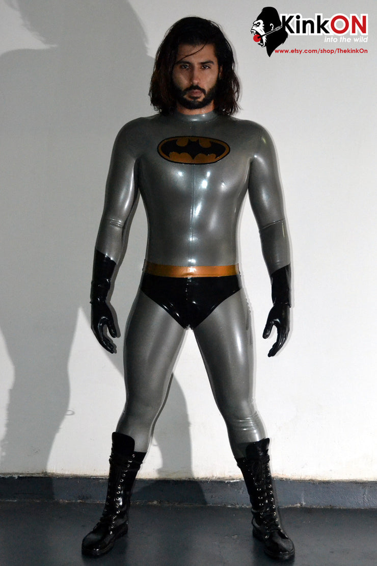 Retro Batman Rubber Catsuit