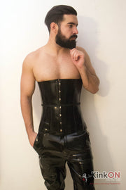 Rubber Male Corset Cincher
